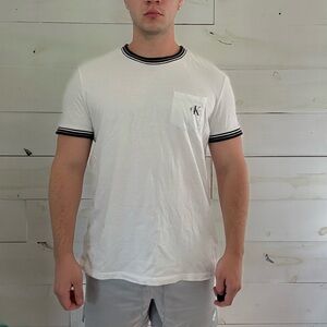 Calvin Klein Men's White T-Shirt